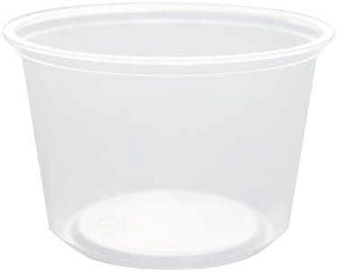 Karat [16oz - 500 ct] Clear PP Plastic Round Deli Food Container for Hot and Cold Food, BPA-Free (FP-DC16-PP) - Image 2