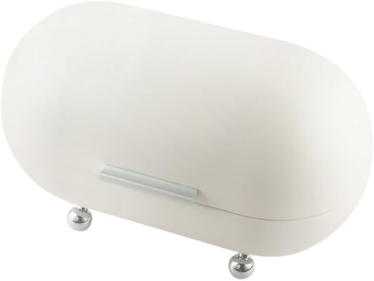 IMIKEYA Metal Bread Box Bin, 34x20cm Multi-purpose Sundries Storage Container Bread Holder Dessert Saver Dispenser for Kitchen Countertop Pastry Kitchen Pantry Organizer by IMIKEYA