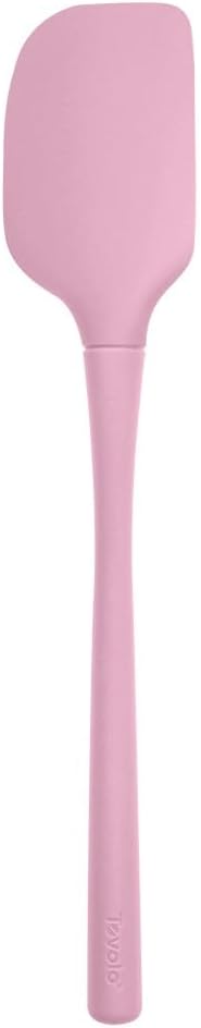 Tovolo Flex Core 5 Piece Silicone Spatula Set Heat Resistant All Silicone Utensils Include Non Stick Spatula Spoonula Jar Scraper, Dishwasher Safe BPA Free Spatulas for Baking Mixing, Pink Sorbet - Image 4