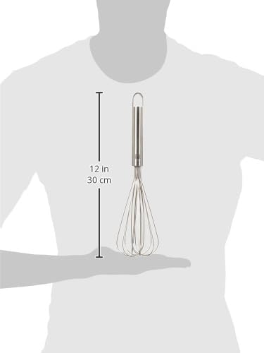 ZWILLING Pro 37160-025 Zwilling Large Silver Stainless Steel Balloon Whisk, 11x2.8 inches, Dishwasher Safe - Image 3