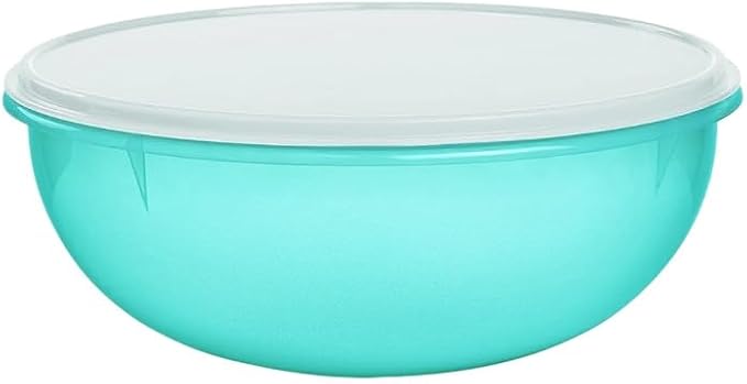 NewTupperware Fix N Mix Mixing Bowl with Lid (Mint Ice Cream) | 1.7 Gallon / 6.5 L / 27-cup, BPA FREE by Unknown