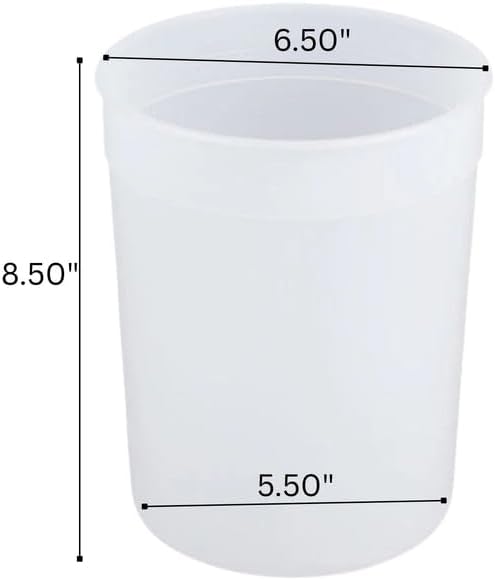 128oz BPA-Free Plastic Deli Containers with Leak-Proof Lids: 50CT - Image 2