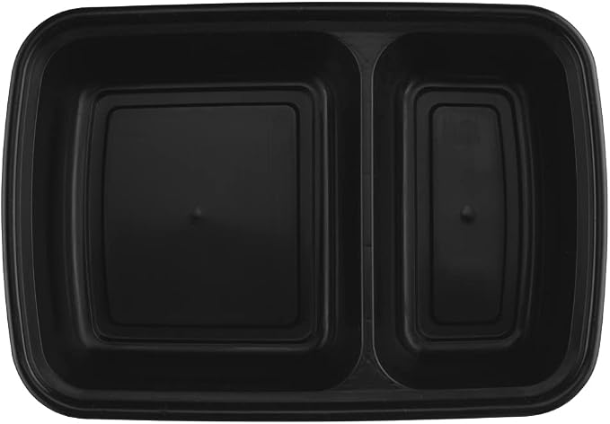 TIYA Food Containers - 32 oz Bulk 150 Pack with Lids - Plastic Compartment To-Go Boxes - Reusable, Microwavable, Dishwasher Safe - Leak-Proof for Meal Prep - BPA-Free - Image 5