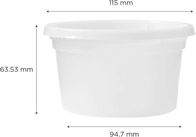 Karat [12oz - 240 ct] Clear PP Injection Molded Round Deli Containers with Lids (FP-IMDC12-PP) - Image 2