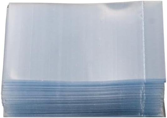 48 x 28 mm Clear Perforated Shrink Band for Boston Round, Tincture & Essential Oil Bottles [Cap Diameter: 1 1/8"] Pack of 50 by SupplementandSupply