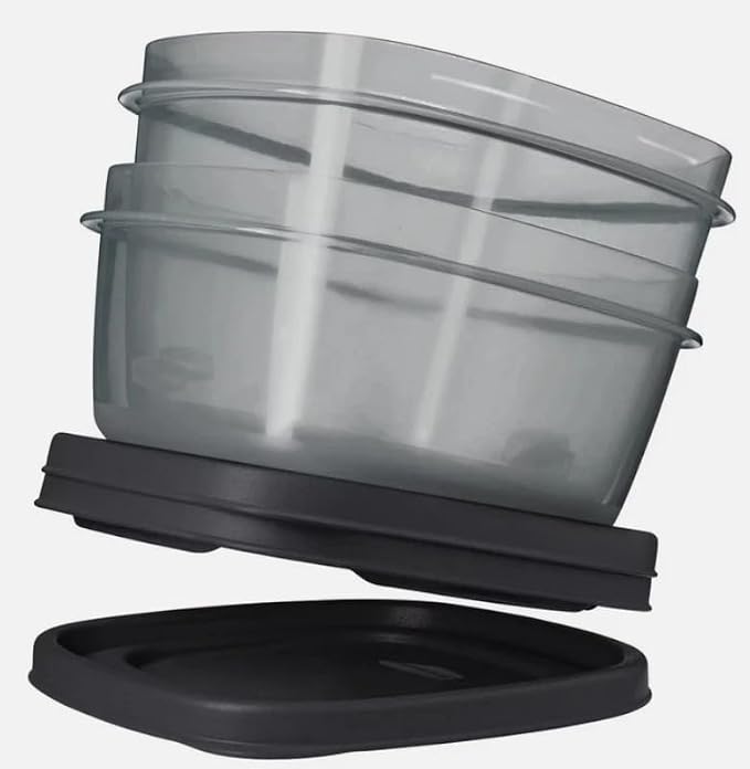 Rubbermaid Easy Find Lids Food Storage Containers 46-Piece Set BPA-free Freezer Dishwasher Microwave-Safe Black - Image 3