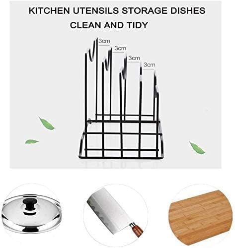 U- Kitchen Organizer Cabinet Rack Storage Holder for Pot Lid, Chopping Board, Pan holder books holder , - Image 8