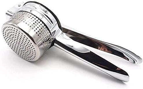 Stainless Steel Potato Masher & Ricer – Heavy-Duty Presser, Crusher & Squeezer – Ideal for Potatoes, Radishes, Vegetables – Ergonomic Handle, Easy to Clean Pack of 1 - Image 7