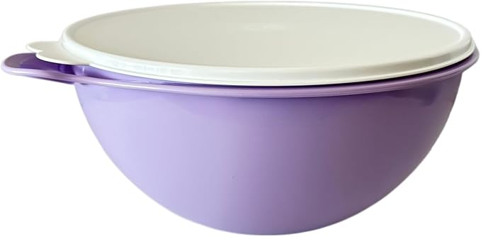 NewTupperware Thatsa Mixing Bowl Airtight Leakproof (Thatsa 32-cup Lilac) by Unknown