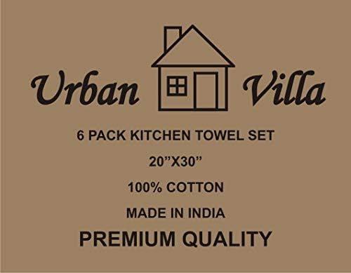 Urban Villa Kitchen Towels Cotton Dish Towels 20”x30” (Set of 12) Multi - Image 7