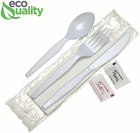 Meal Prep Containers with Cutlery [150 Pack] Single 1 Compartment Food Storage Lunch Box | Bento Box | BPA FREE| Freezer/Microwave/Dishwasher Safe – Airtight/Watertight/Stackable (32oz) - Image 4