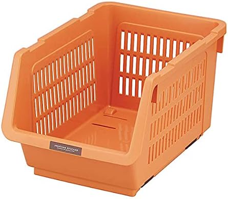 JapanBargain 4670, Japanese Stackable Storage Bin Kitchen Pantry Organizers Food Basket for Fruit Potato Condiments and Spices, Made in Japan by JapanBargain