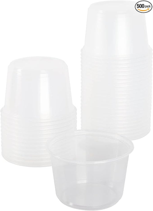 Karat [16oz - 500 ct] Clear PP Plastic Round Deli Food Container for Hot and Cold Food, BPA-Free (FP-DC16-PP) by Karat
