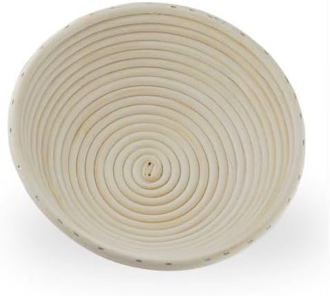 9" Round Banneton Proofing Basket – Premium Artisan Rattan Bread Proofing Basket for Sourdough, Boules, Artisan Bread Baking, Brotform Dough Rising by The Lucky Clover Trading - Image 8