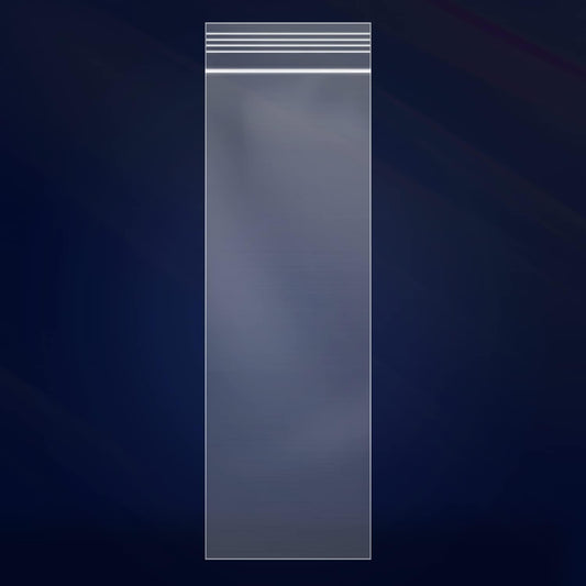 iMailer - 500 Pcs -3" x 11" Incense Bags-Resealable Zip Bags for Snack, Necklaces, Jewelry, Packaging & Shipping