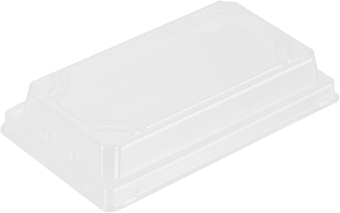 Restaurantware Plastic Sushi Trays 100 Pack of 5.3 x 3.15 x 1.57 Inch With Clear Lids Leak-Resistant Sushi Take Out Boxes Stackable Containers For Grab-And-Go - Image 23