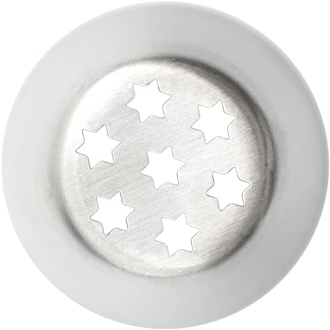 Restaurantware-Russian Piping Tip, 1 Star Cake Decor Piping Tip - #41, Corrosion-Resistant, Stainless Steel Decorating Tip For Frosting, Dishwashable, Decorate Cupcakes, Cakes, or Cookies - Image 2