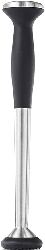 OXO Good Grips Citrus Squeezer,Yellow/Black and OXO SteeL Muddler with Non-Scratch Nylon Head and Soft Non-Slip Grip, Silver, 9-Inch - Image 5