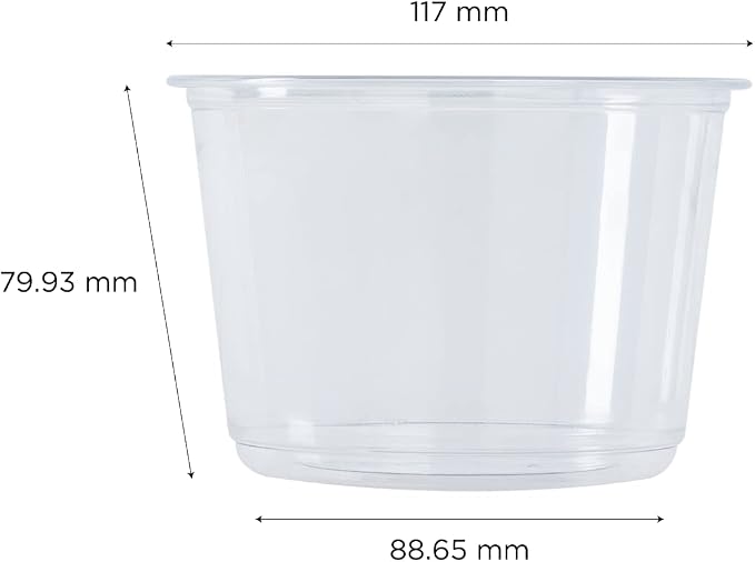 Karat 16oz PET Round Deli Container (117mm), FP-DC16-PET - 500 ct - Image 5