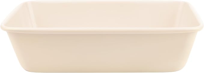 David Burke 9" Loaf Pan – Commercial Grade Heavy Gauge Steel, Dishwasher Safe, PFTE & PFOA Free, Oven Safe – Cream - Image 3