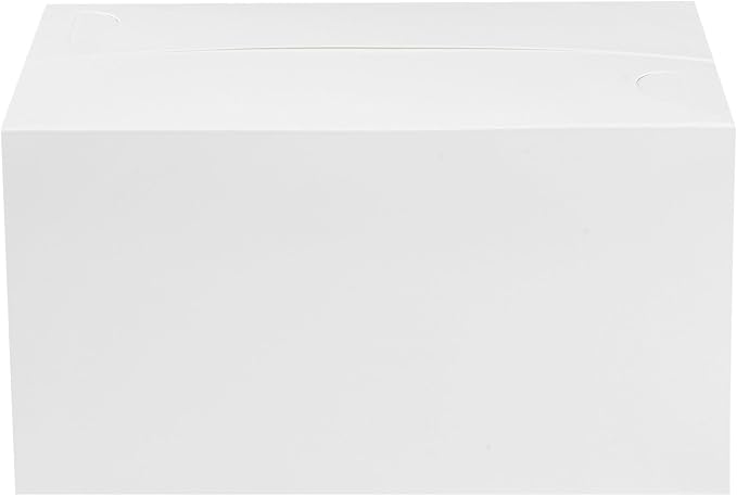 Restaurantware Bio Tek 80 Ounce To Go Boxes 400 Rectangle Take Out Food Containers - Fast Top Closure Disposable White Paper Carry Out Containers Greaseproof For Burgers Or Fried Chicken - Image 2