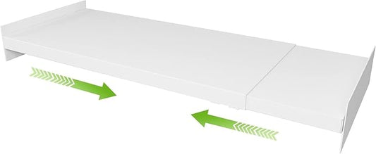 Expandable Closet Shelf Organizer, Adjustable Shelves, Large 1 Pack | Expandable Fit, Adjustable Levels, DIY Divider Use, Closet/Pantry Storage, Small Size, Space-Saving by SOFRON