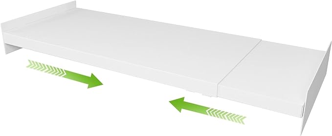 Expandable Closet Shelf Organizer, Adjustable Shelves, XL, 1 Pack | Expandable Fit, Adjustable Levels, DIY Divider Use, Closet/Pantry Storage, Small Size, Space-Saving by SOFRON