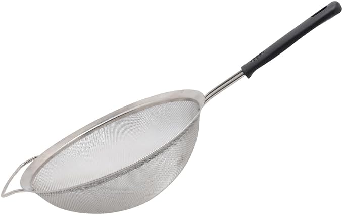Buckingham Stainless Steel Fine Mesh Sieve Strainer Set Rust-Free, Durable Strainers (25cm) by Buckingham