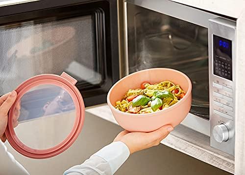 Mepal – Multi Bowl Cirqula 3-Piece Set – Food Storage Container with Lid - Suitable as Airtight Storage Box for Fridge & Freezer, Microwave Container & Servable Dish - 500, 1000, 2000ml - Vivid mauve - Image 5