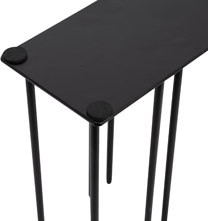 RW Base Black Iron Horizontal Portion Cup / Lid Organizer - 3 Section - 8 1/4" x 3" x 6" - 1 count box - Image 16