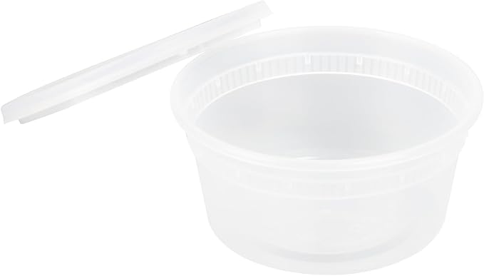 Restaurantware-Asporto 12 Ounce To Go Boxes, 25 Microwavable Round Soup Containers - Clear Plastic Lids Included, Do Not Contain BPA, Clear Plastic Soup Containers, Disposable - Image 13