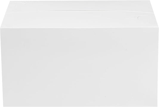 Restaurantware Bio Tek 80 Ounce To Go Boxes 400 Rectangle Take Out Food Containers - Fast Top Closure Disposable White Paper Carry Out Containers Greaseproof For Burgers Or Fried Chicken by Restaurantware