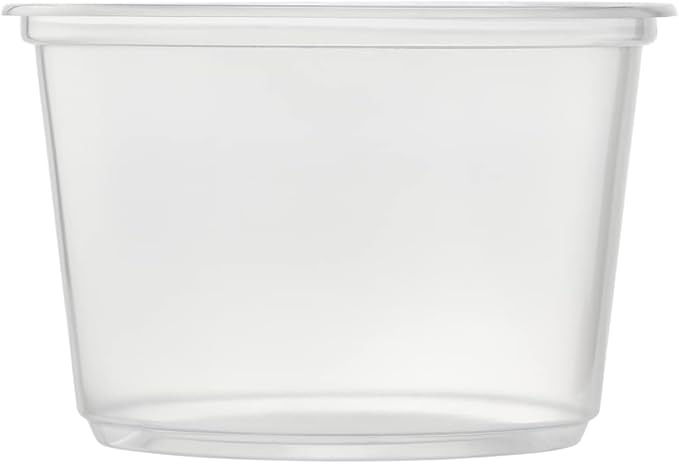 Karat [16oz - 500 ct] Clear PP Plastic Round Deli Food Container for Hot and Cold Food, BPA-Free (FP-DC16-PP) - Image 3