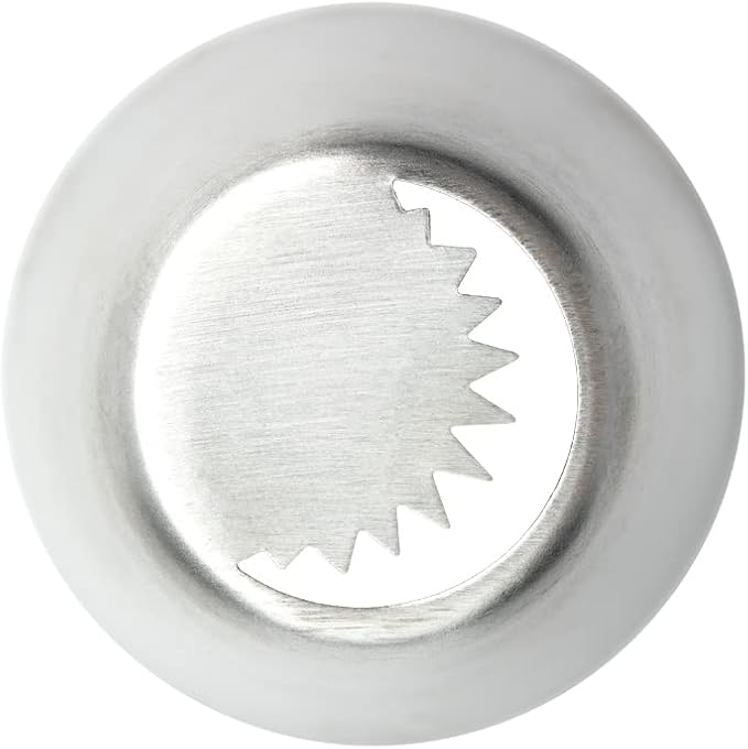 Restaurantware-Russian Piping Tip, 1 Petal Cake Decor Piping Tip - #46, Corrosion-Resistant, Stainless Steel Decorating Tip For Frosting, Dishwashable, Decorate Cupcakes, Cakes, or Cookies - Image 2