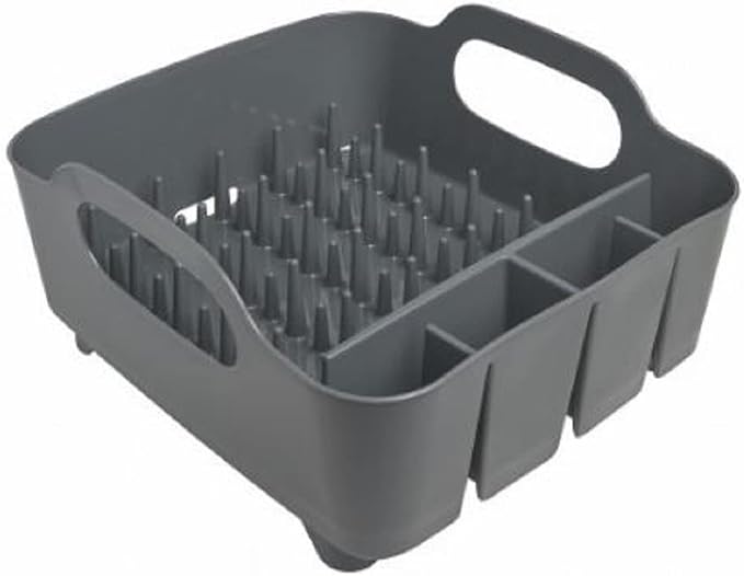 Umbra Tub Dish Rack, Charcoal (330590-149) - Image 2