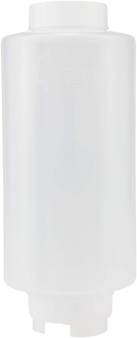 Creative Mark Cylo FIFO Squeeze Bottle -Empty - 12 Pack - 32 oz. Inverted Squeeze Bottle with Air-Tight Non-Drip Silicone Valve; Acrylic Paint, Sauce & Condiment Bottles for Painters and Food Industry - Image 3