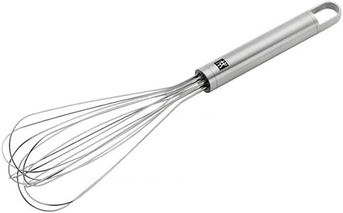 ZWILLING Pro 37160-025 Zwilling Large Silver Stainless Steel Balloon Whisk, 11x2.8 inches, Dishwasher Safe by Zwilling