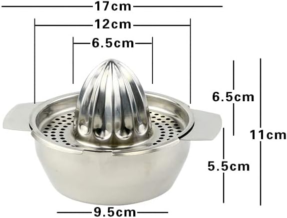 Stainless Steel Lemon Squeezers, Manual Juicer Lime Citrus Orange Fruit Hand Press Squeezer - Image 2