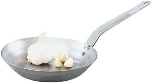Carbon Steel Fry Pan, 8-1/2" Diam by Vollrath