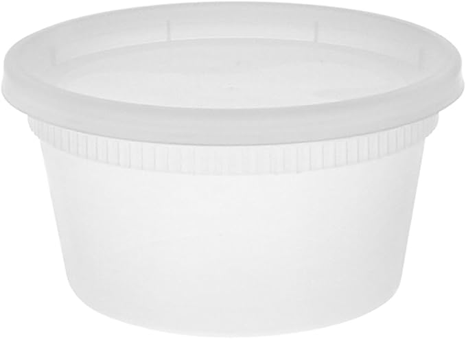 Deli Food Containers with Lids – 240 Sets Bulk Value Pack, 12 Oz Airtight Food Storage Meal Prep Takeout & Restaurant Containers, BPA-Free, Microwave, Freezer & Dishwasher Safe (12 Oz) - Image 3