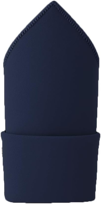 Pack of 25 PCS Cloth Napkins 17x17 inch Washable Polyester Dinner Napkins Soft Table Napkins for Wedding Party Dining Banquet Bistro Decoration - Navy Blue - Image 5