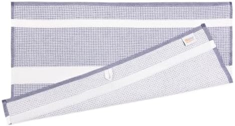 MÜkitchen Premium Kitchen Towels, 20x30 inches, 100% Cotton, Set of 4 (Ink Blue) - Image 7