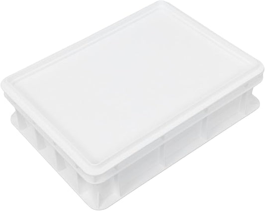 PRETYZOOM Stackable Pizza Dough Proofing Box Professional Bread Proofing Container with Covers for Home and Commercial Use Versatile Storage for Pizza Dough by PRETYZOOM