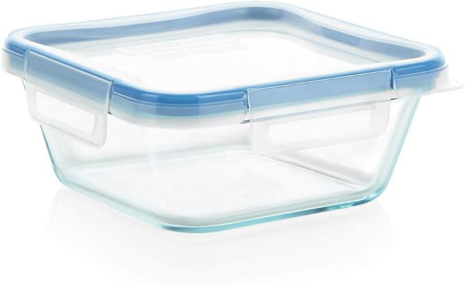 Snapware Total Solutions (2-Pack, 1 & 4 Cup) Glass Food Storage Containers Set, Airtight & Leakproof Locking BPA-Free Lids, Freezer Dishwasher Microwave Safe - Image 11