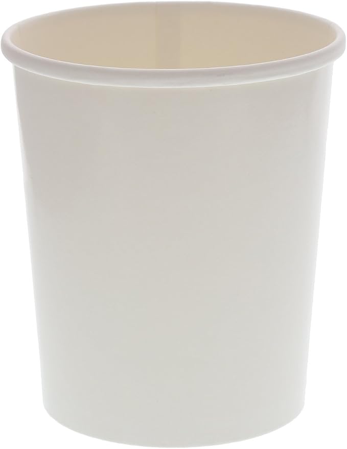 AmerCare Royal 32 Ounce White Paper Food Container and Lid Combo, Package of 250 - Image 3