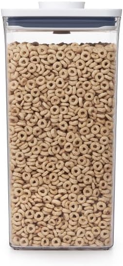 OXO Good Grips POP Container - Airtight Food Storage - Big Square Tall 6.0 Qt Ideal for bulk snacks and cereal - Image 12