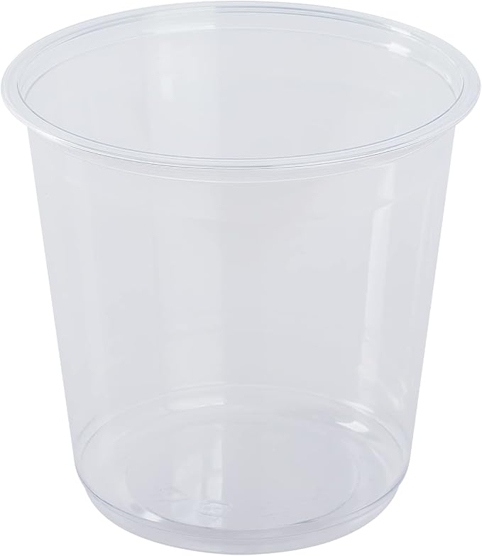 Karat 24oz PET Round Deli Container (117mm), FP-DC24-PET - 500 ct - Image 3