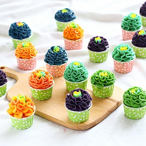 27 Pcs Stainless Steel Seamless Russian Flower Ball Piping Tips Set | Big&Small Twist Ball Piping Tips, Stainless Steel Cupcakes Icing Nozzles For Pastry Cupcakes Cakes Cookies Decorating - Image 5