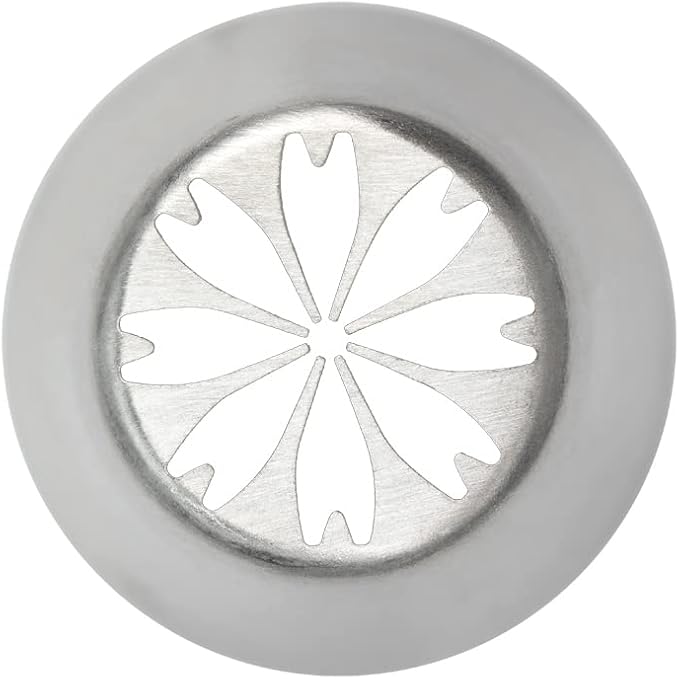 Restaurantware-Russian Piping Tip, 1 Flower Cake Decor Piping Tip - #21, Corrosion-Resistant, Stainless Steel Decorating Tip For Frosting, Dishwashable, Decorate Cupcakes, Cakes, or Cookies - Image 2