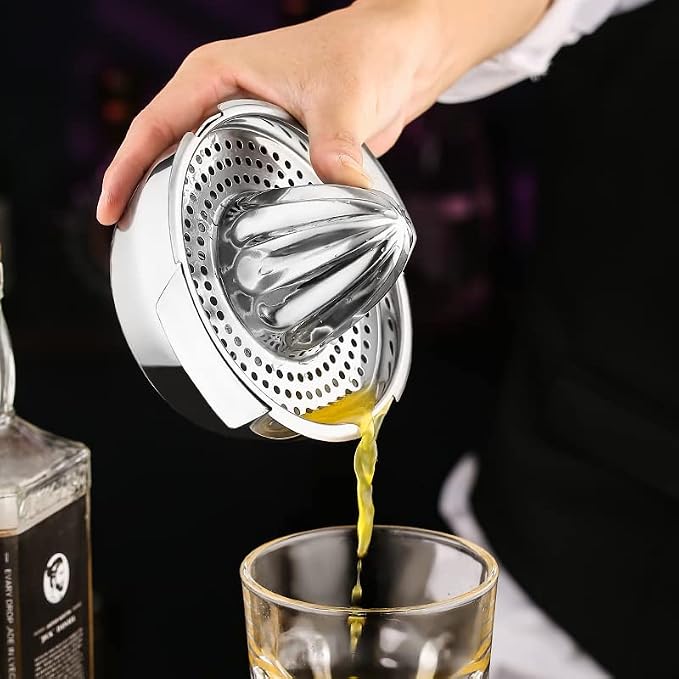 Stainless Steel Lemon Squeezers, Manual Juicer Lime Citrus Orange Fruit Hand Press Squeezer - Image 4